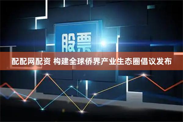配配网配资 构建全球侨界产业生态圈倡议发布